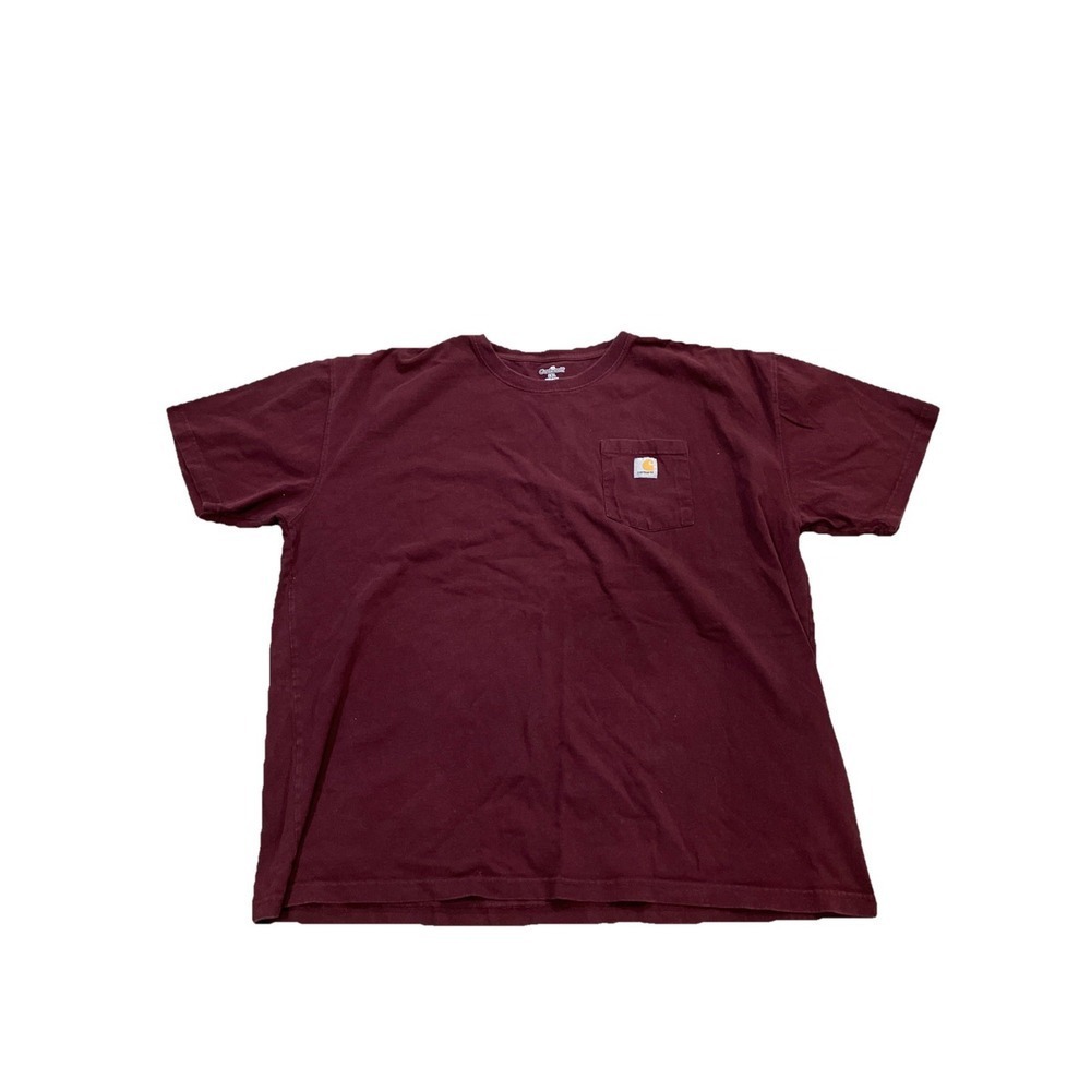 Carhartt T-Shirt XXXL Burgundy